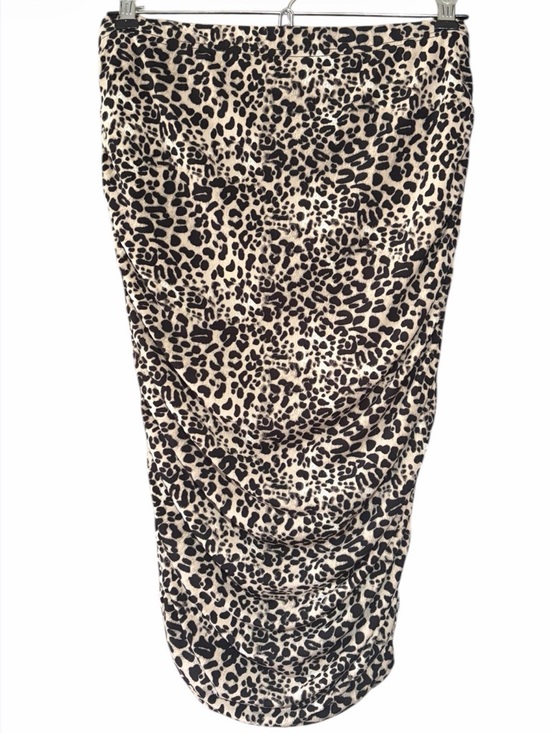 Vince Camuto Dresses & Skirts - Vince Cammuto Leopard Print Side Ruched Pencil Skirt (Size XS)